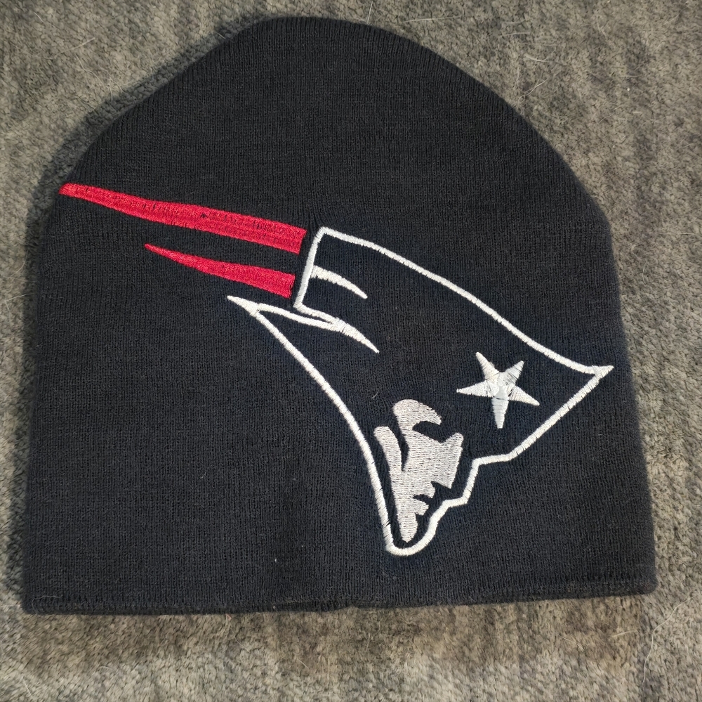 New England Patriots Knit Beanie Hat